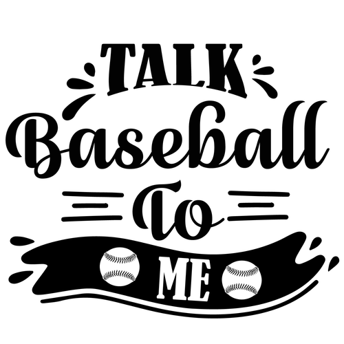 Talk Baseball to Me-01 (3) Poster Canvas Movie Film Print A0 A1 A2 A3 A4 A5 A6 A