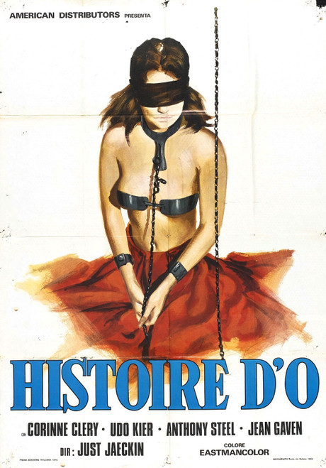 Story Of O 03 Poster Canvas Movie Film Print A0 A1 A2 A3 A4 A5 A6 Art Wall Decor