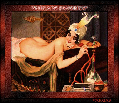 Alberto_Vargas_Pin-Up_Art_124 Art Gallery Poster Canvas Print Wall Decoration A0