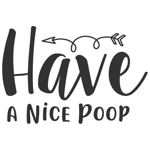 Have a Nice Poop-01 Poster Canvas Movie Film Print A0 A1 A2 A3 A4 A5 A6 Art Wall