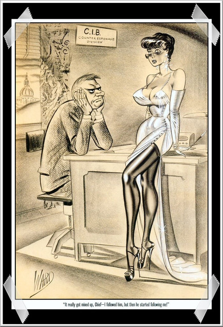bill-ward-0085 Poster Canvas Movie Film Print A0 A1 A2 A3 A4 A5 A6 Art Wall Deco