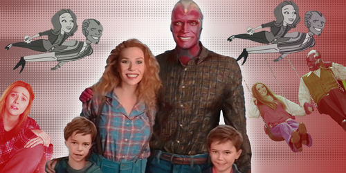 wandavision 9 Poster Canvas Movie Film Print A0 A1 A2 A3 A4 A5 A6 Art Wall Decor