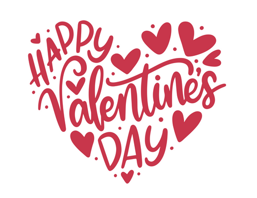 Valentines Heart Poster Canvas Movie Film Print A0 A1 A2 A3 A4 A5 A6 Art Wall De