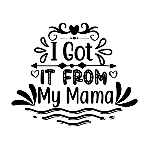I Got It From My Mama-01 (6) Poster Canvas Movie Film Print A0 A1 A2 A3 A4 A5 A6