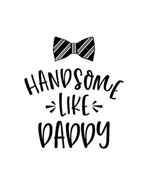 handsome like daddy Poster Canvas Movie Film Print A0 A1 A2 A3 A4 A5 A6 Art Wall