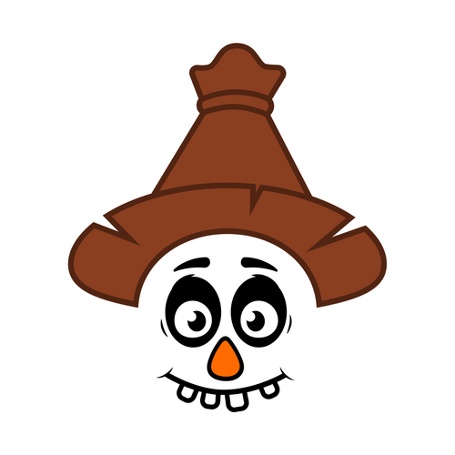 Scarecrow-Face_4 Poster Canvas Movie Film Print A0 A1 A2 A3 A4 A5 A6 Art Wall De