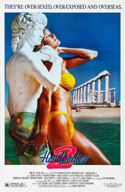 Hardbodies 2 (1986)_0 Movie Film Poster Canvas iconic design