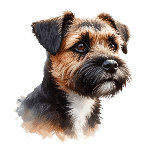 187 Border Terrier Poster Canvas Movie Film Print A0 A1 A2 A3 A4 A5 A6 Art Wall