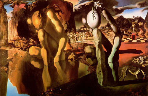 Salvadore Dali Random (2) Poster Canvas Movie Film Print A0 A1 A2 A3 A4 A5 A6 Ar