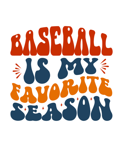 Baseball I s My Favorite Season-01 Poster Canvas Movie Film Print A0 A1 A2 A3 A4
