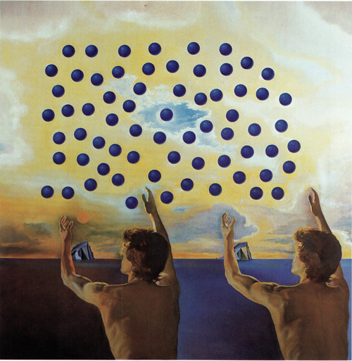 Salvador Dali - The Harmony of the sheres 1978 Poster Canvas Movie Film Print A0