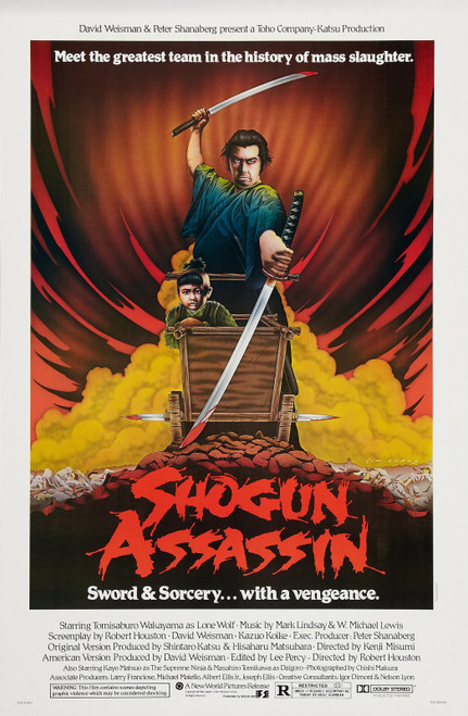Shogun Assassin (1980)_0 Poster Canvas Movie Film Print A0 A1 A2 A3 A4 A5 A6 Art
