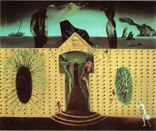 Salvador Dali - Tristan Insane 1938 Poster Canvas Movie Film Print A0 A1 A2 A3 A