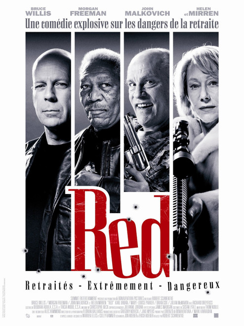 Red (2010)_9 Poster Canvas Movie Film Print A0 A1 A2 A3 A4 A5 A6 Art Wall Decora