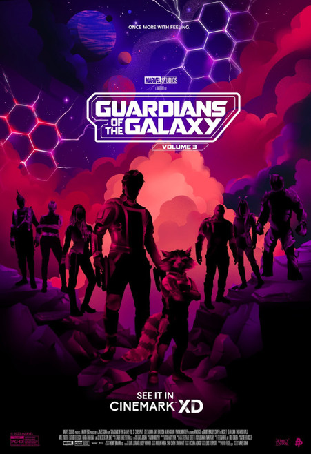 Guardians of the Galaxy Vol. 3 (2023)_20 Movie Film Poster Canvas iconic design