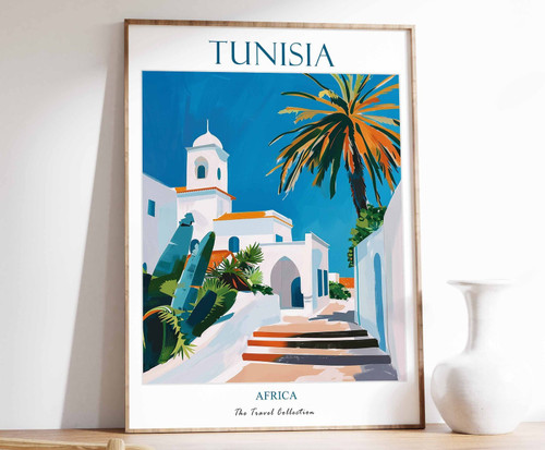 11_Tunisia Print, Tunisia Travel Poster, Tunisia Travel Print, Islamic Decor, Gi