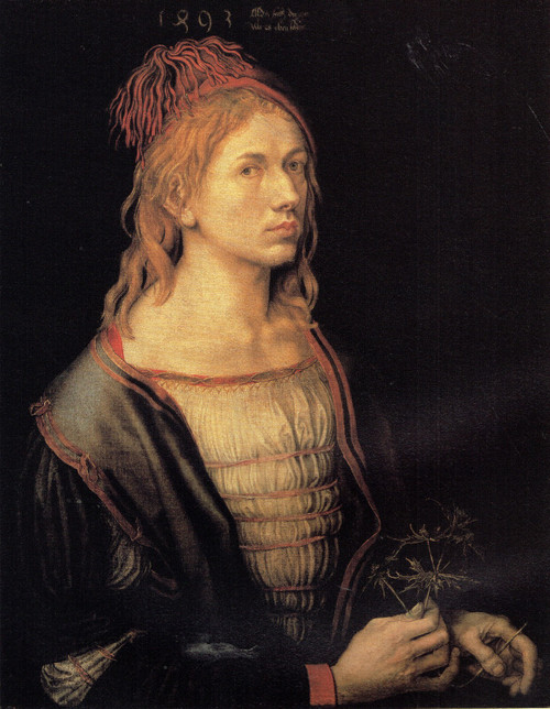 Durer-Self-Portrait at 22- 1493 Poster Canvas Movie Film Print A0 A1 A2 A3 A4 A5