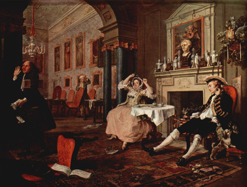 William Hogarth - Picture (7) Poster Canvas Movie Film Print A0 A1 A2 A3 A4 A5 A