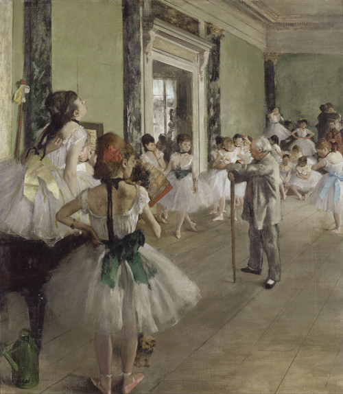 Edgar Degas 18 - The Ballet Class Poster Canvas Movie Film Print A0 A1 A2 A3 A4