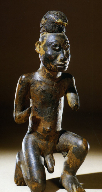 Statue Kongo, bois, Republique Populaire du Congo ou Zaire Rule Kongo, wood, Pop