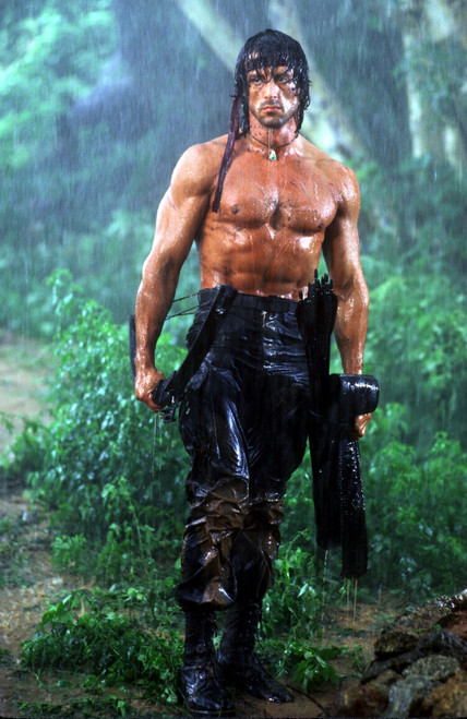 Rambo 32 Poster Canvas Movie Film Print A0 A1 A2 A3 A4 A5 A6 Art Wall Decoration