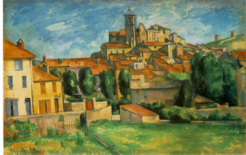 cezanne-gardanne Poster Canvas Movie Film Print A0 A1 A2 A3 A4 A5 A6 Art Wall De