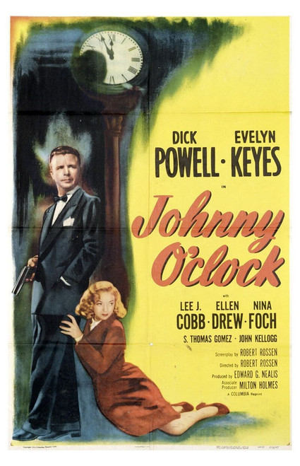 Johnny O_Clock (1947)_1 Poster Canvas Movie Film Print A0 A1 A2 A3 A4 A5 A6 Art