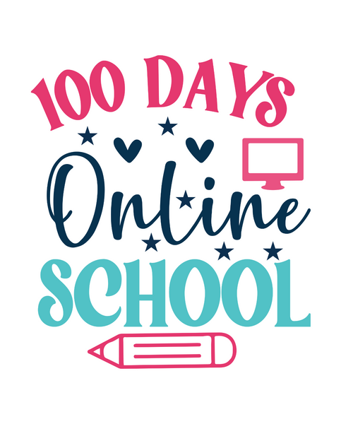 100 Days Online School-01 Poster Canvas Movie Film Print A0 A1 A2 A3 A4 A5 A6 Ar