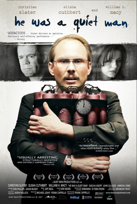 He Was a Quiet Man (2007)_6 Movie Film Poster Canvas iconic design
