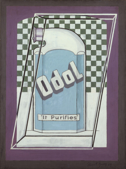 Stuart Davis - Odol Poster Canvas Movie Film Print A0 A1 A2 A3 A4 A5 A6 Art Wall