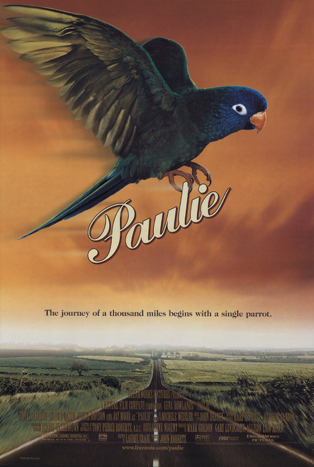 Paulie (1998)_3 Poster Canvas Movie Film Print A0 A1 A2 A3 A4 A5 A6 Art Wall Dec
