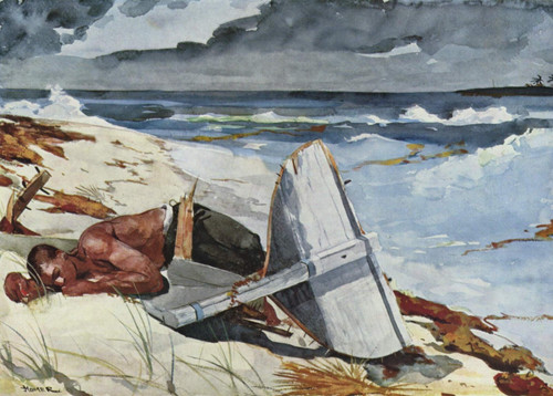 Winslow Homer - After the Hurican Poster Canvas Movie Film Print A0 A1 A2 A3 A4