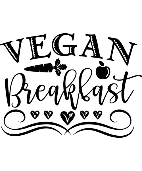 Vegan breakfast-01 Poster Canvas Movie Film Print A0 A1 A2 A3 A4 A5 A6 Art Wall