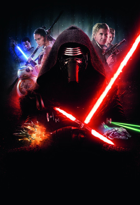 Star Wars Force Awakens Poster Canvas Movie Film Print A0 A1 A2 A3 A4 A5 A6 Art