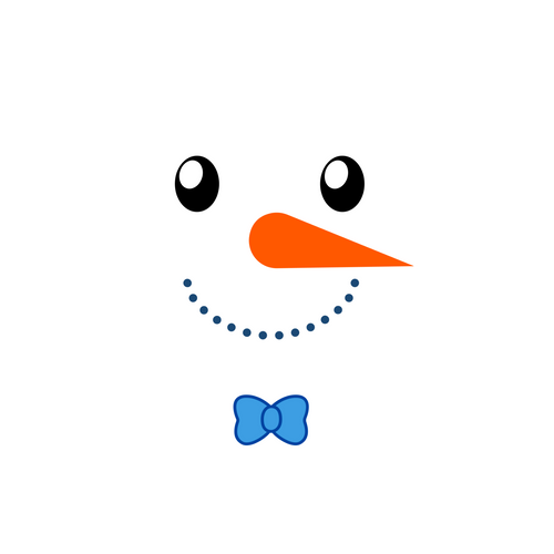 Snowman-Face_13 Poster Canvas Movie Film Print A0 A1 A2 A3 A4 A5 A6 Art Wall Dec