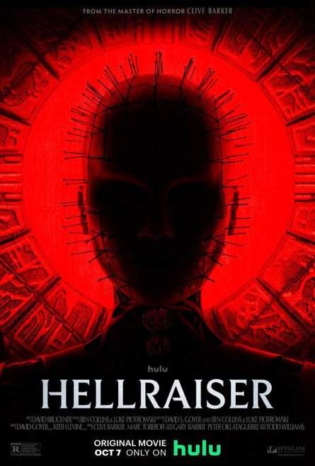 Hellraiser (2022)_1 Movie Film Poster Canvas iconic design
