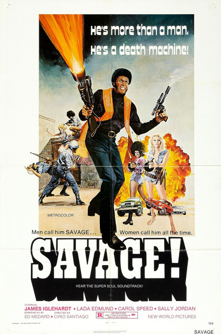 Savage 01 Poster Canvas Movie Film Print A0 A1 A2 A3 A4 A5 A6 Art Wall Decoratio