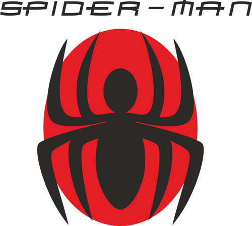 Spideman logo color1 (2) Poster Canvas Movie Film Print A0 A1 A2 A3 A4 A5 A6 Art