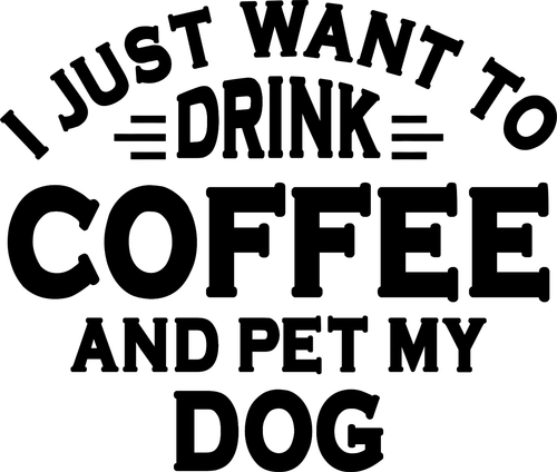 005 DrinkCoffeePetDog Poster Canvas Movie Film Print A0 A1 A2 A3 A4 A5 A6 Art Wa