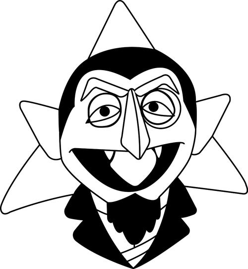 Count von Count (2) Poster Canvas Movie Film Print A0 A1 A2 A3 A4 A5 A6 Art Wall