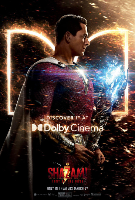 Shazam! Fury of the Gods (2023)_6 Poster Canvas Movie Film Print A0 A1 A2 A3 A4