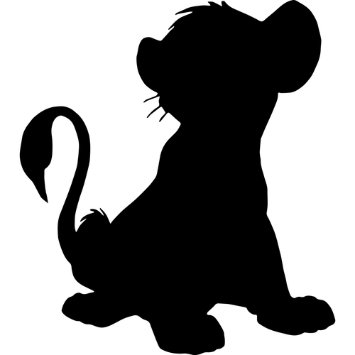 The Lion King Silhouette 51 Poster Canvas Movie Film Print A0 A1 A2 A3 A4 A5 A6