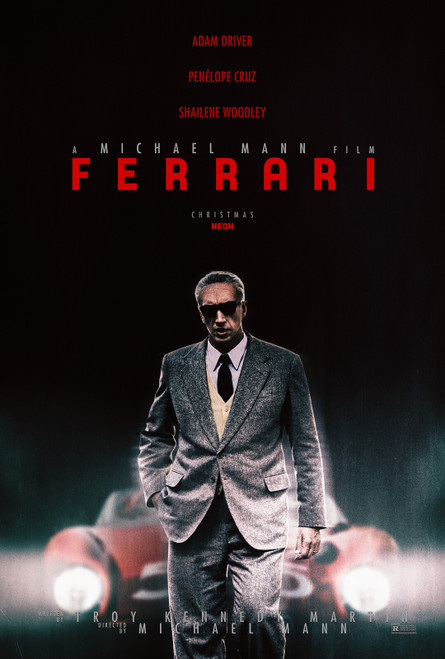 Ferrari (2023)_2 Movie Film Poster Canvas iconic design