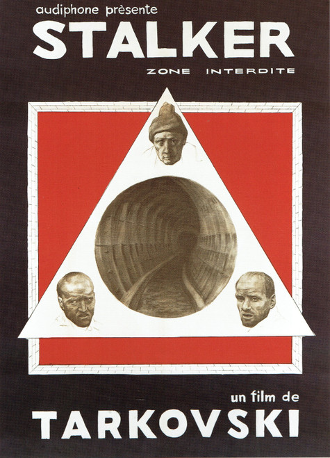 Stalker- French -1979 Poster Canvas Movie Film Print A0 A1 A2 A3 A4 A5 A6 Art Wa