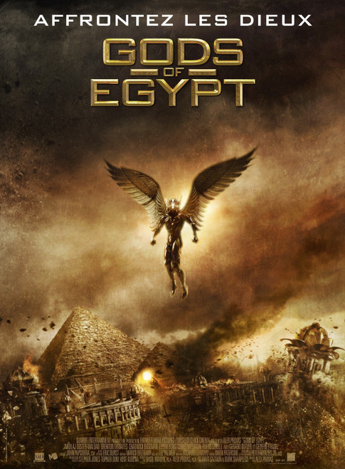 Gods of Egypt (2016)_20 Movie Film Poster Canvas iconic design