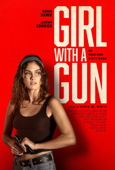 Girl with a Gun (2022)_0 Movie Film Poster Canvas iconic design