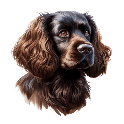 279 Sussex Spaniel Poster Canvas Movie Film Print A0 A1 A2 A3 A4 A5 A6 Art Wall