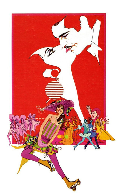 funny girl Poster Canvas Movie Film Print A0 A1 A2 A3 A4 A5 A6 Art Wall Decorati