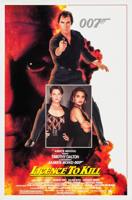 Licence to Kill (1989)_2 Poster Canvas Movie Film Print A0 A1 A2 A3 A4 A5 A6 Art