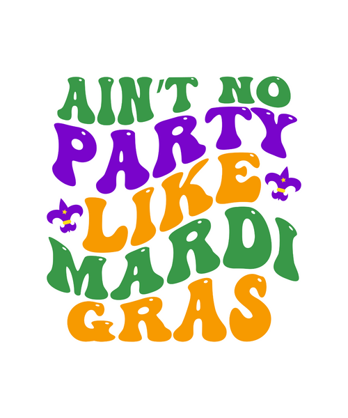 aint no party like mardi gras-01 Poster Canvas Movie Film Print A0 A1 A2 A3 A4 A